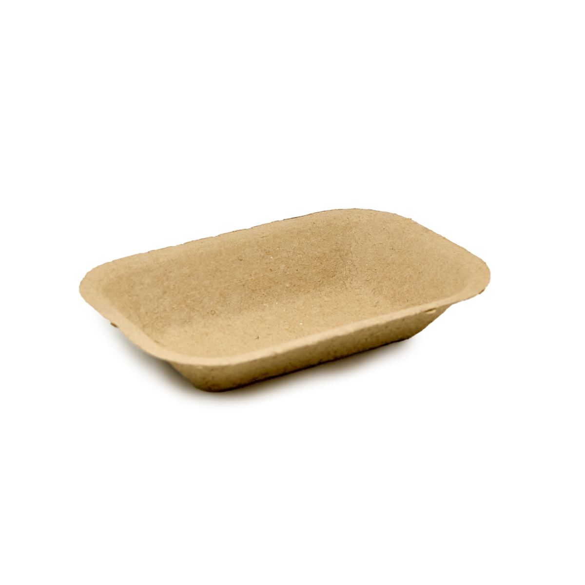 Barquettes en pulpe de papier compostables